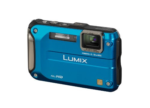 Panasonic Lumix FT3 Waterproof and Shockproof Digital Camera - Blue (12.1MP, 4.6x Optical Zoom with GPS)