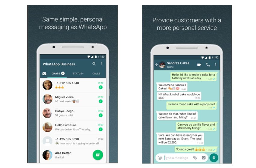 WhatsApp Business App Designed for Small Business