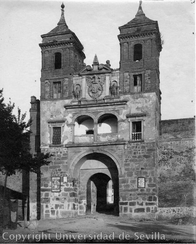 Puerta del Cambrón a principios del siglo XX. Foto M. Moreno. Fototeca Universidad de Sevilla