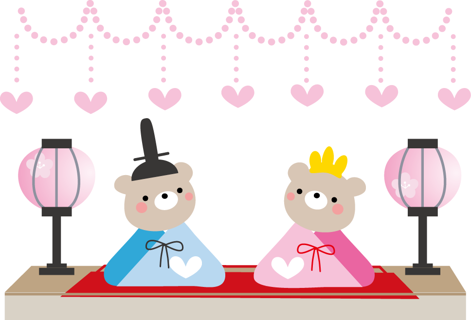 ひなまつりのイラスト 無料イラスト