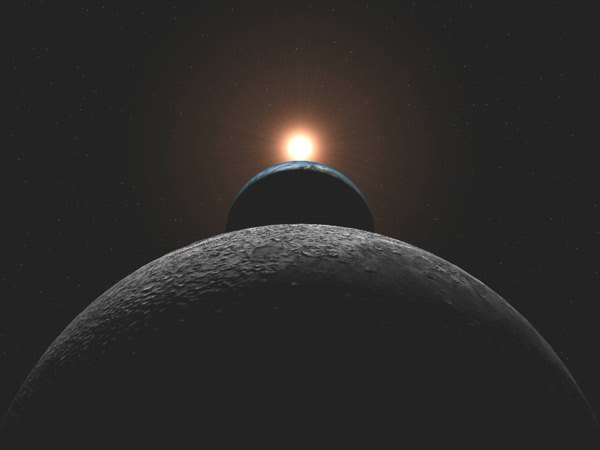 Sun Earth Moon