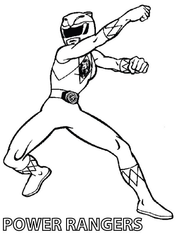 printable power ranger coloring pages free  clip art library