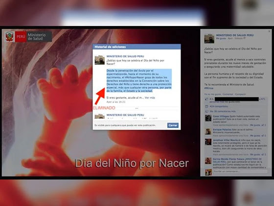 Fuente: Facebook