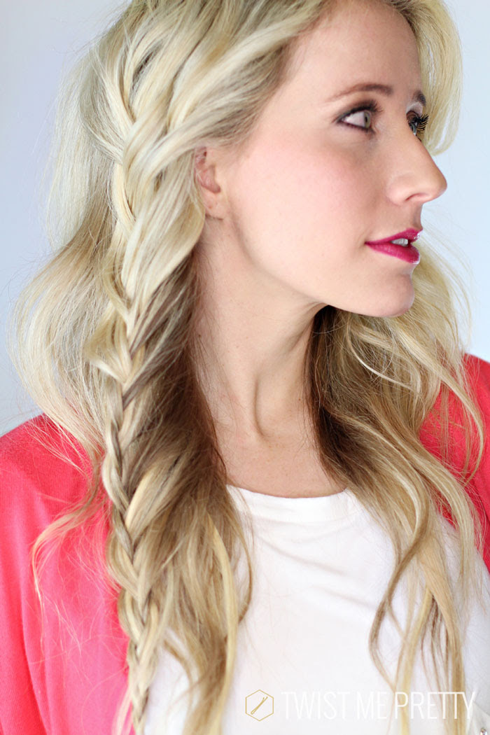 Vertical Lace Braid  Day 1 - Twist Me Pretty