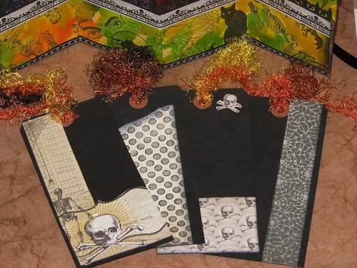 Altered Halloween File Folder Portfolio 006