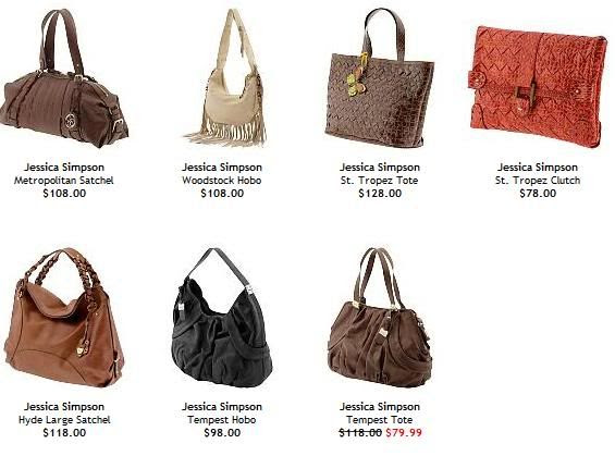jessica simpson handbags