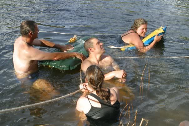 Still in the river