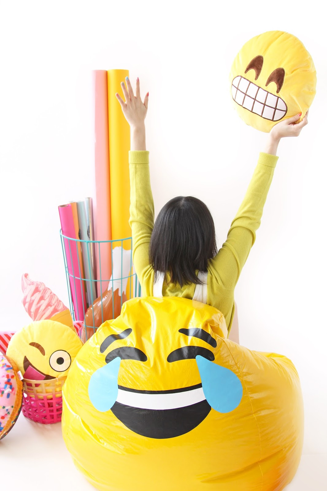 Diy Emoji Bean Bag Chair