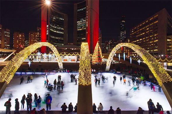 city hall toronto christmas