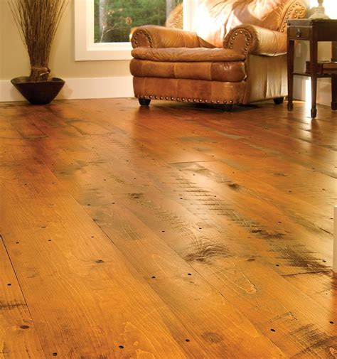 Explore hardwood flooring tips and options at tlc home. Distressed Wood Flooring | Carlisle Wide Plank Floors