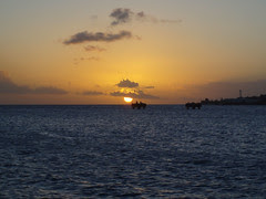 Sunset in Martinique