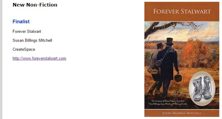 Bevery Hills finalist best non-fiction 2015
