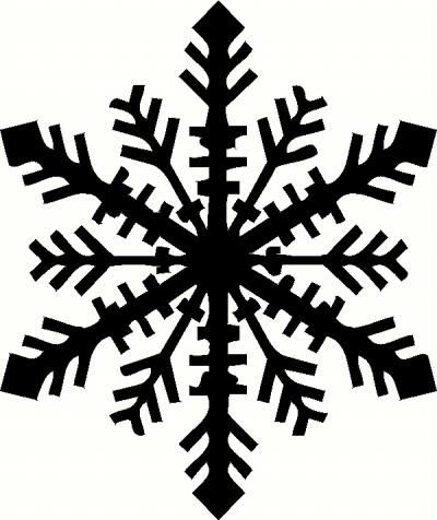 Download Black And White Snowflakes | Free download on ClipArtMag