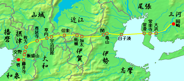 本能寺の変後の各大名の動き １ 家康の伊賀越え 服部半蔵 真田丸 を見て23 カメラを棒に付けたら