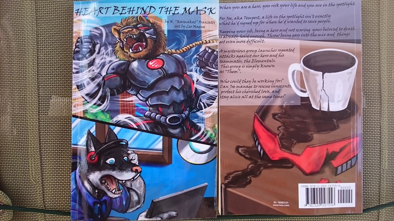 Heart behind the mask. the BOOK.