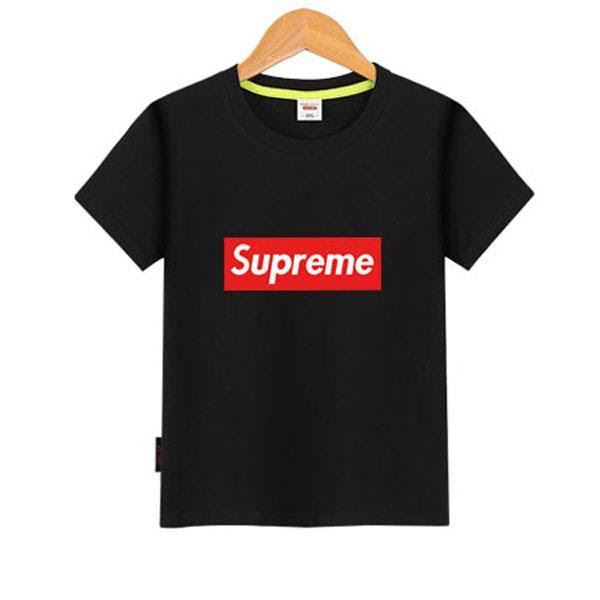 ブランド キッズ Tシャツ Supermeペアルック短袖tシャツ メンズ レディースパロディ 韓国風