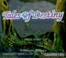 Tales of Destiny ROM (ISO) Download for Sony Playstation / PSX ...