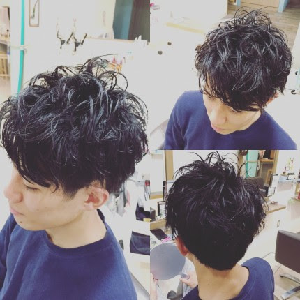 メンズパーマスタイル美容室 江坂 ビアリッツ