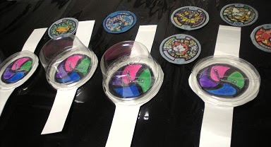 手作り 妖怪ウォッチ 妖怪メダル １００均グッズで 簡単に手作りしてみました 男の子ママの子育て日記