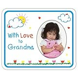 With Love to Grandma crayola Photo Magnet Frame