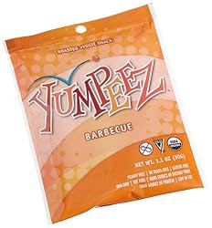 Yumpeez Barabecue Roasted Veggie Snack, 1.1-Ounce Bags (Pack of 12)