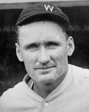 MLB Pitcher Walter Johnson