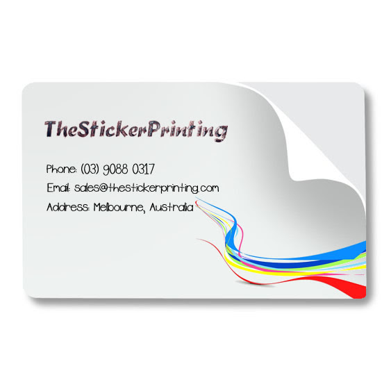 paper australia vinyl sticker Business Stickers TheStickerPrinting  Online Cards Printing