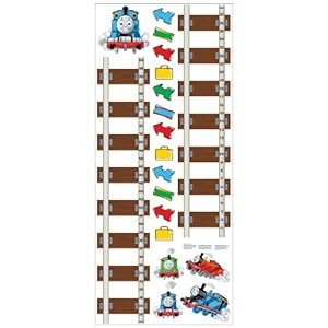 RoomMates RMK1126GC Thomas and Friends Peel & Stick Growth Chart