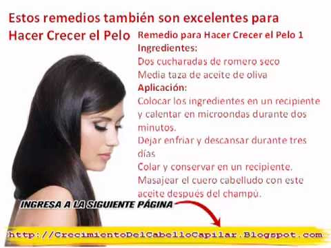 Como Hacer Crecer El Cabello Naturalmente En Un DÃ­a