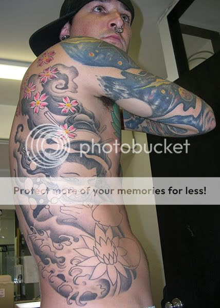 ORIENTAL RIB CAGE TATTOO Image