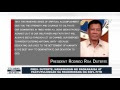 Hangad ng Pangulong Duterte ang pagkakaisa at pagtutulungan sa  pagdiriwang ng Eid'l Fitr