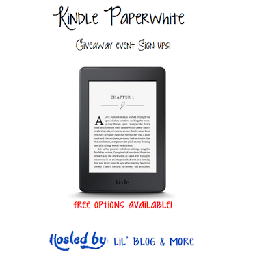 Kindle Paperwhite Giveaway Event Blogger Opp