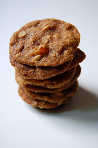 apricot almond oatmeal cookies© by haalo