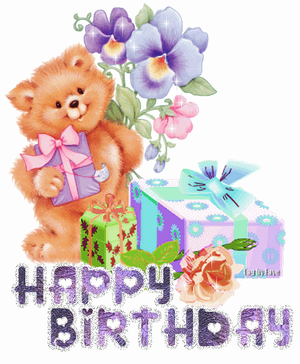 wallpapers Gif Happy Birthday Wish Cute Teddy wishbirthday org
