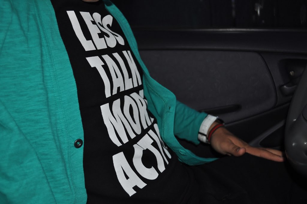 Less talk more action