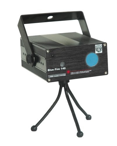  Kool Light Blue Fire 160 Laser Rouge/Vert + LED Bleu 3 W