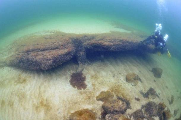 Estudo revela assentamento da Idade da Pedra no fundo no mar