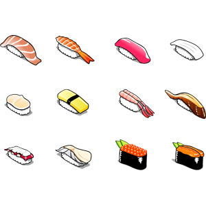 握り寿司 Gahag 著作権フリー写真 イラスト素材集