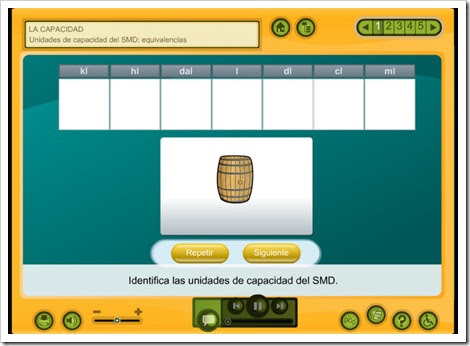 Unidades de capacidad