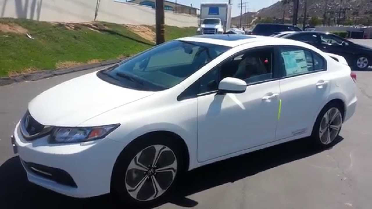 Honda Civic 2014 White Lx Honda Civic 2014 White Lx