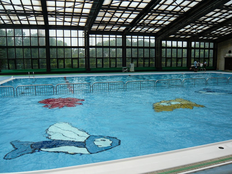 岡山 プールで水遊び 水島緑地福田公園プール 幼児併用プール編