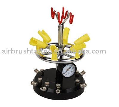 airbrush tattoo machine. Include 6 branch air valves and a pressure gauge. 