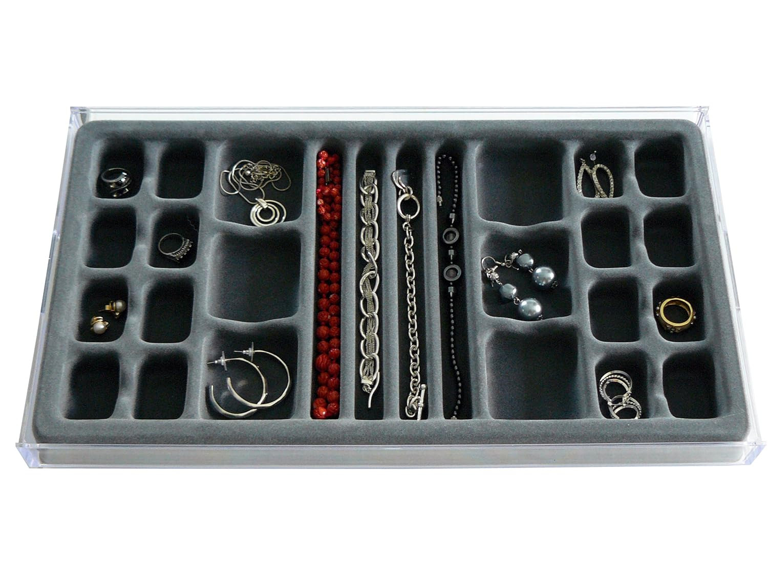 Axis 3331 Stack 'em Jewelry Organizer Catch-All Tray