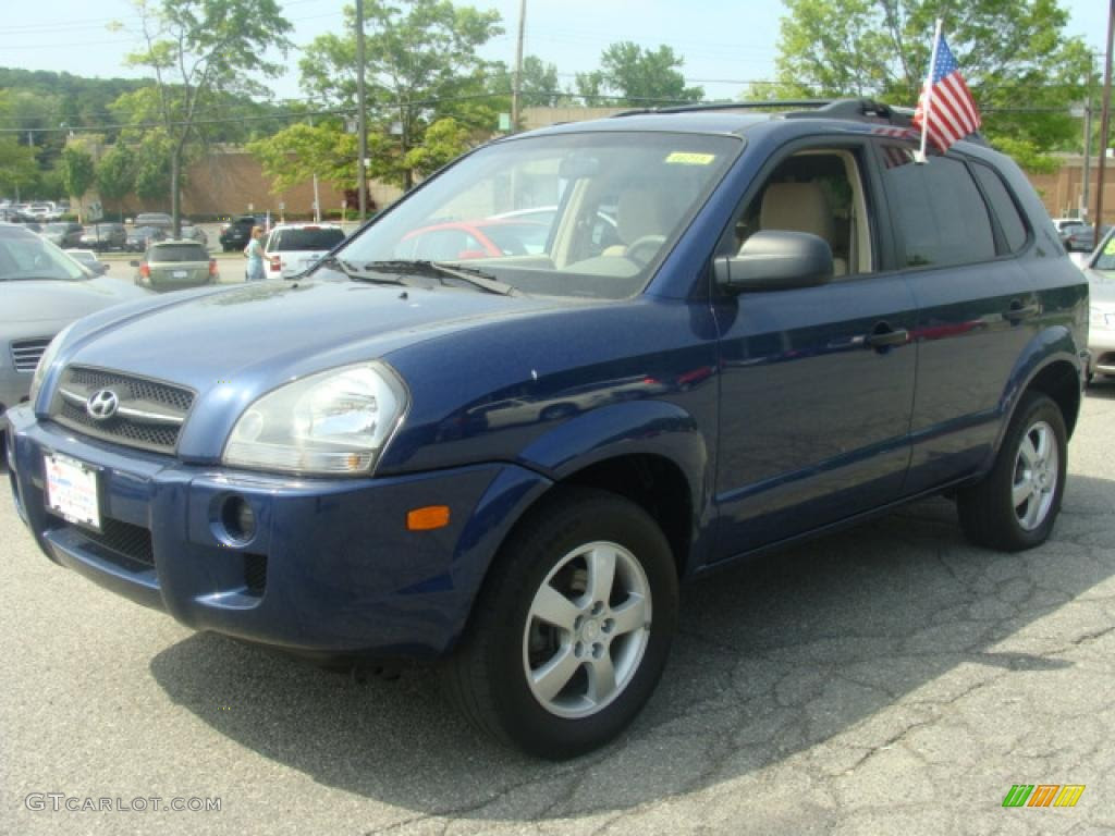 2006 Nautical Blue Metallic Hyundai Tucson GL 4x4 #10736823 Photo #8