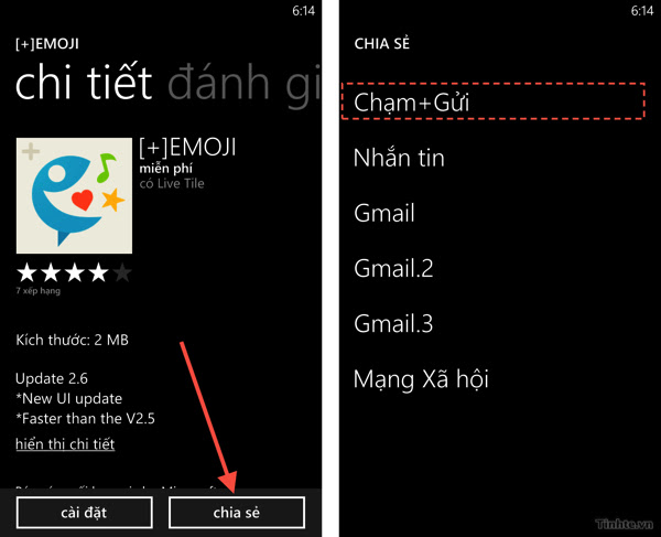 Những việc bạn có thể làm với kết nối NFC trên các máy Windows Phone