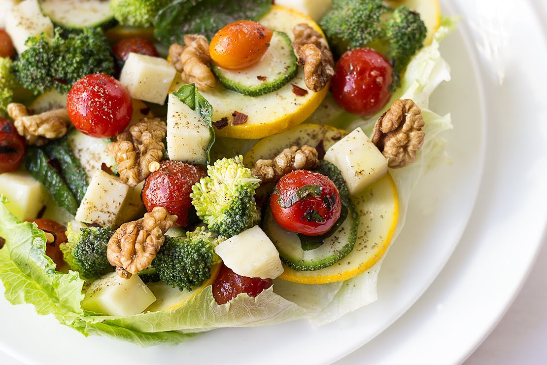Lettuce Salad with Apple Cider Vinegar — Lemon in Ginger