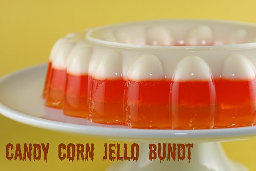 Candy Corn Jello Bundt - I Like Big Bundts