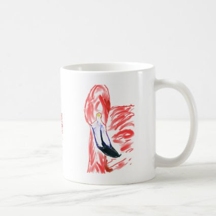 Flamingo Oil Painting Pink Flamingoe drawing Coffee Mugs