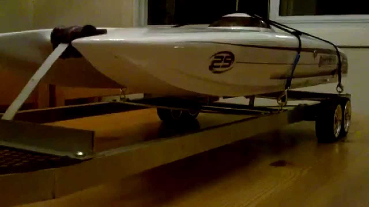 RC Boat Trailer Build Walk-around - YouTube