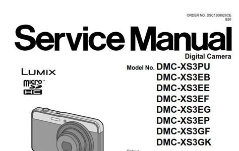 Download panasonic xs3 manual Book Directory PDF